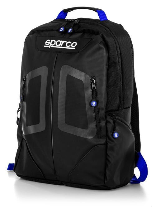 SPARCO 016440NRAZ Рюкзак STAGE, 0,76 кг, 16 л, 40x30x14 см, чорний/синій Photo-0
