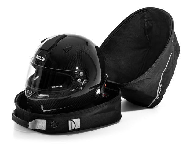 SPARCO 016441NRSI Сумка для шолома і HANS з сушінням DRY-TECH, 1,3 кг, 40x30x14 см, чорний/срібло Photo-1
