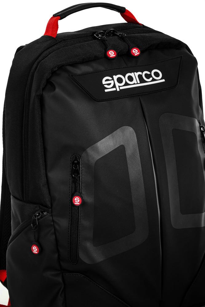 SPARCO 016440NRRS Рюкзак STAGE, 0,76 кг, 16 л, 40x30x14 см, чорний/червоний Photo-3 