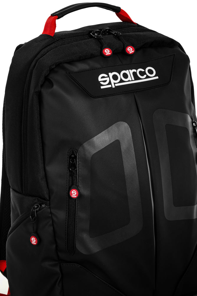 SPARCO 016440NRRS Рюкзак STAGE, 0,76 кг, 16 л, 40x30x14 см, чорний/червоний Photo-2