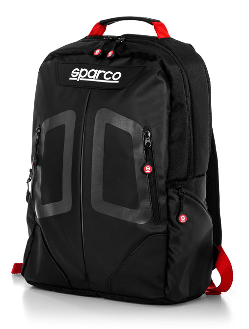 SPARCO 016440NRRS Рюкзак STAGE, 0,76 кг, 16 л, 40x30x14 см, чорний/червоний Photo-1 
