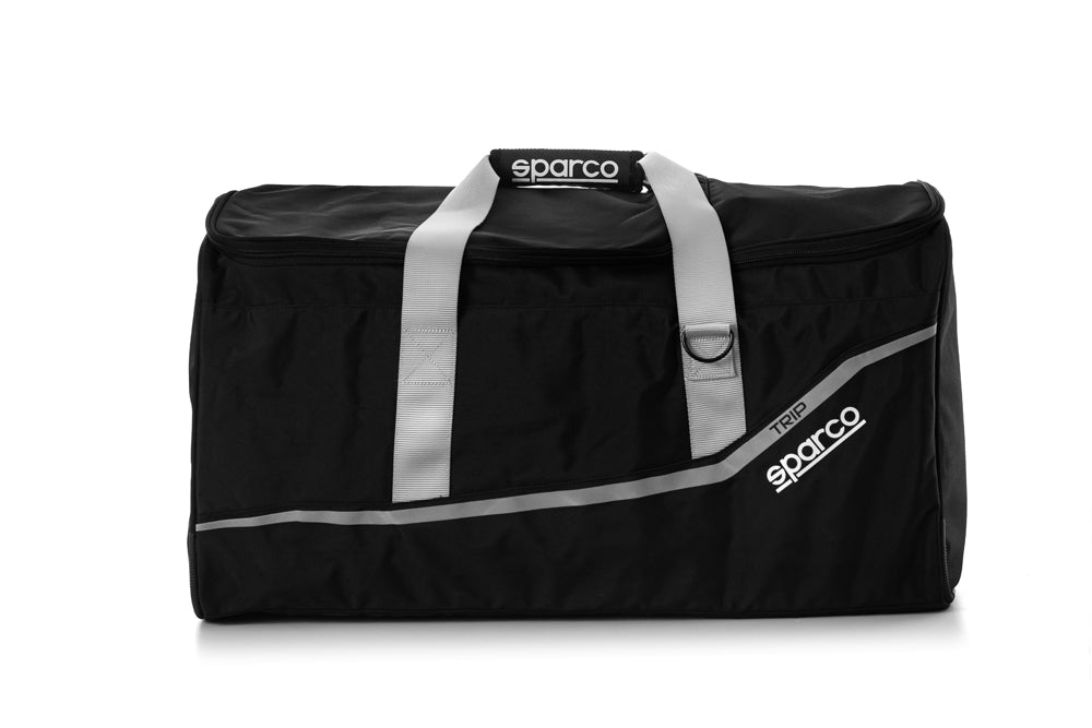 SPARCO 016439NRSI Сумка для екіпіровки TRIP, 2,1 кг, 35x66x38 см, чорний/сірий Photo-2
