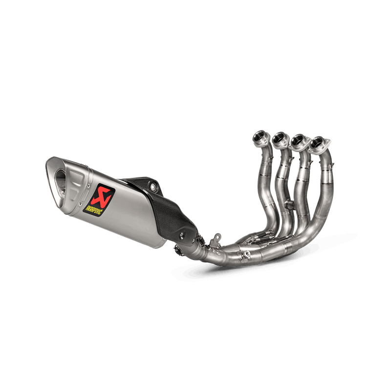 AKRAPOVIC s-Y10E6-APLT Вихлопна система Evolution Line (Titanium) для YAMAHA YZF-R1 2015-2021 Photo-0