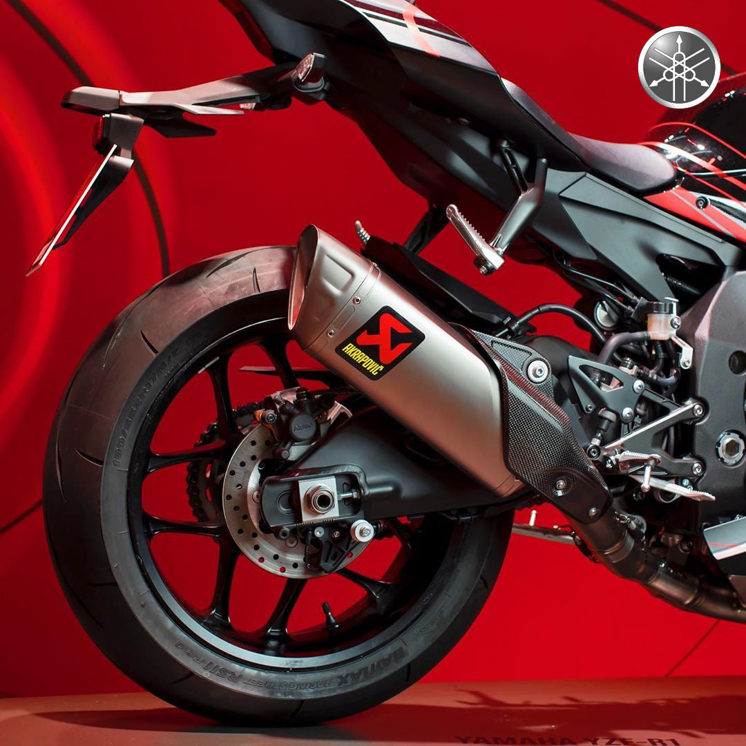 AKRAPOVIC s-Y10E6-APLT Вихлопна система Evolution Line (Titanium) для YAMAHA YZF-R1 2015-2021 Photo-3