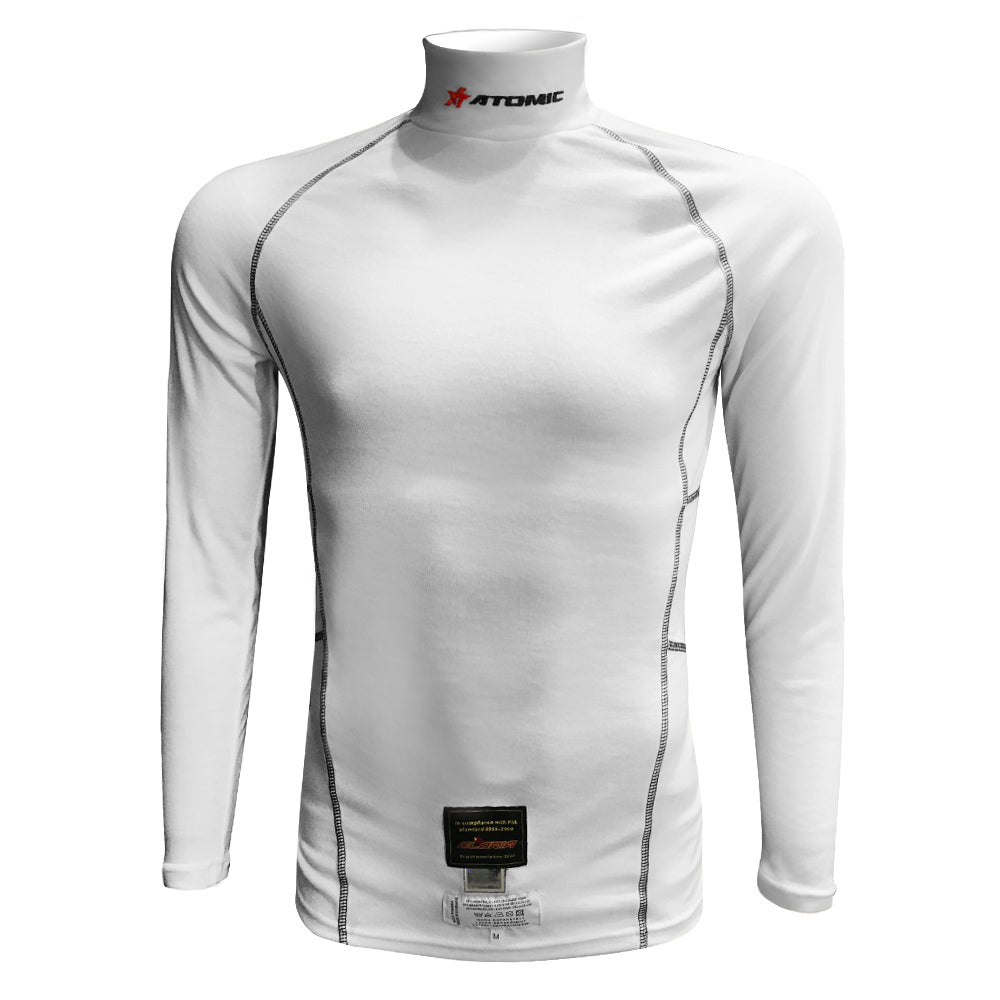 ATOMIC RACING AT037MZWXL Майка | футболка для автоспорту FIA, білий, розмір XL Photo-0