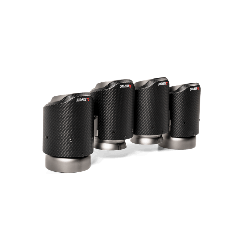 AKRAPOVIC TP-CT/60 Комплект насадок вихлопної труби (карбон) для BMW X4 M / X4 M Competition (F98) 2020-2024 Photo-0