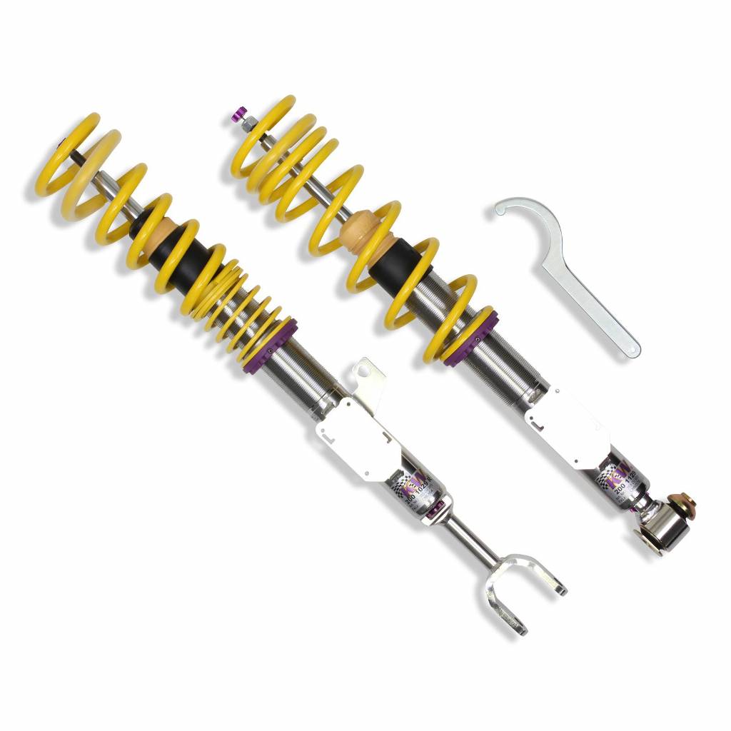 KW 35220080 Комплект койловерів INOX V3 для BMW 5-Series (F10 / F11) / 6 Grand Coupe (F06) / 7-Series (F01 / F02 / F03 / F04) Photo-1