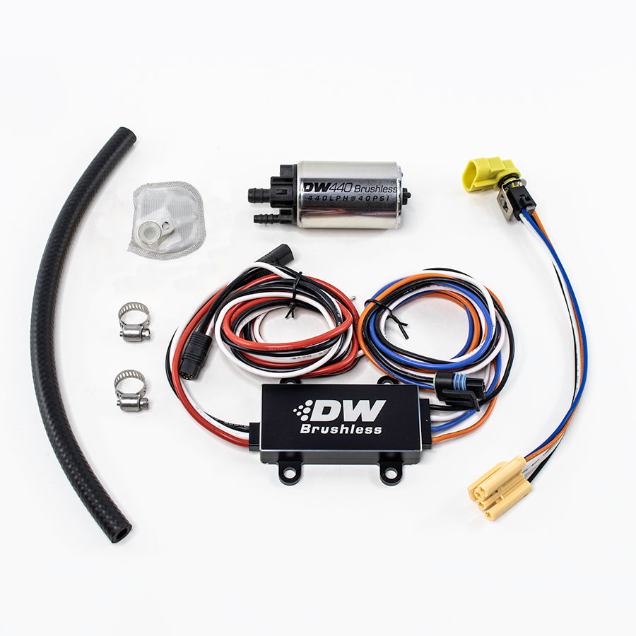 DEATSCHWERKS 9-441-C101-0900 Безщітковий паливний насос DW440 440lph з одношвидкісним контролером Photo-0