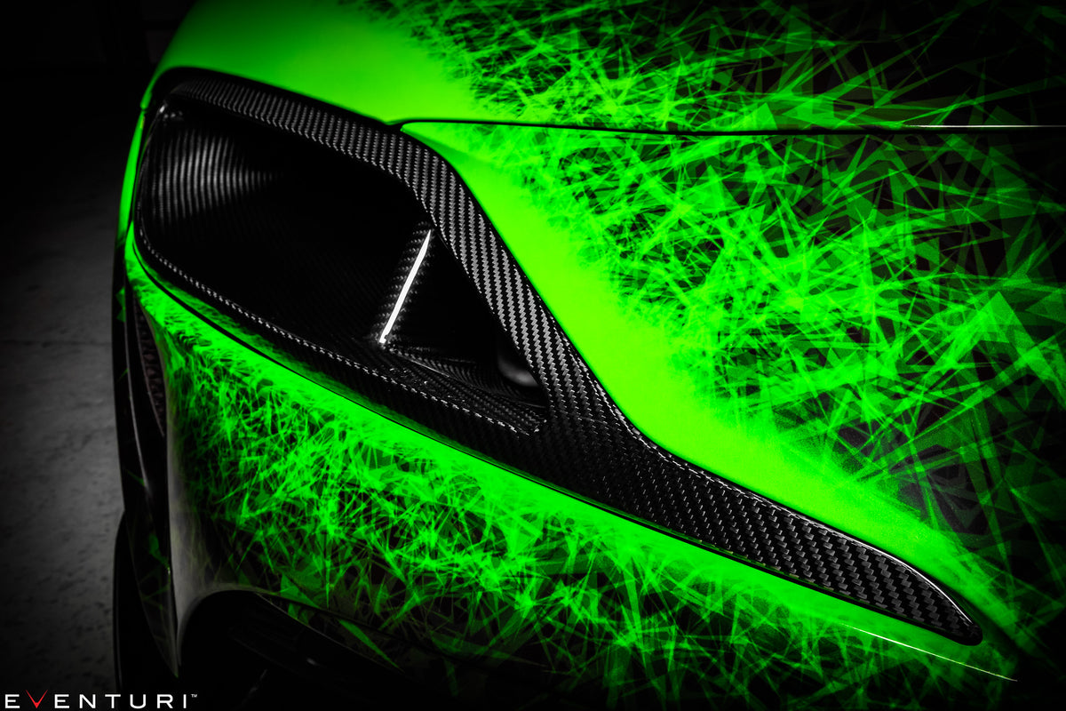 EVENTURI EVE-A90-CF-HDP Повітрозабірник фари (карбон) для TOYOTA Supra MK5 A90 Photo-2