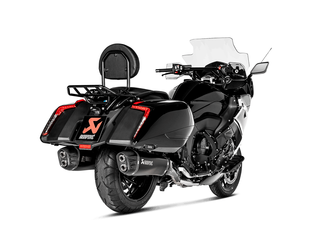AKRAPOVIC S-B16SO3-HRAATBL Вихлопна система Slip-On Line (Titanium) BMW K 1600 B / Grand America 2017 - 2020 Photo-3