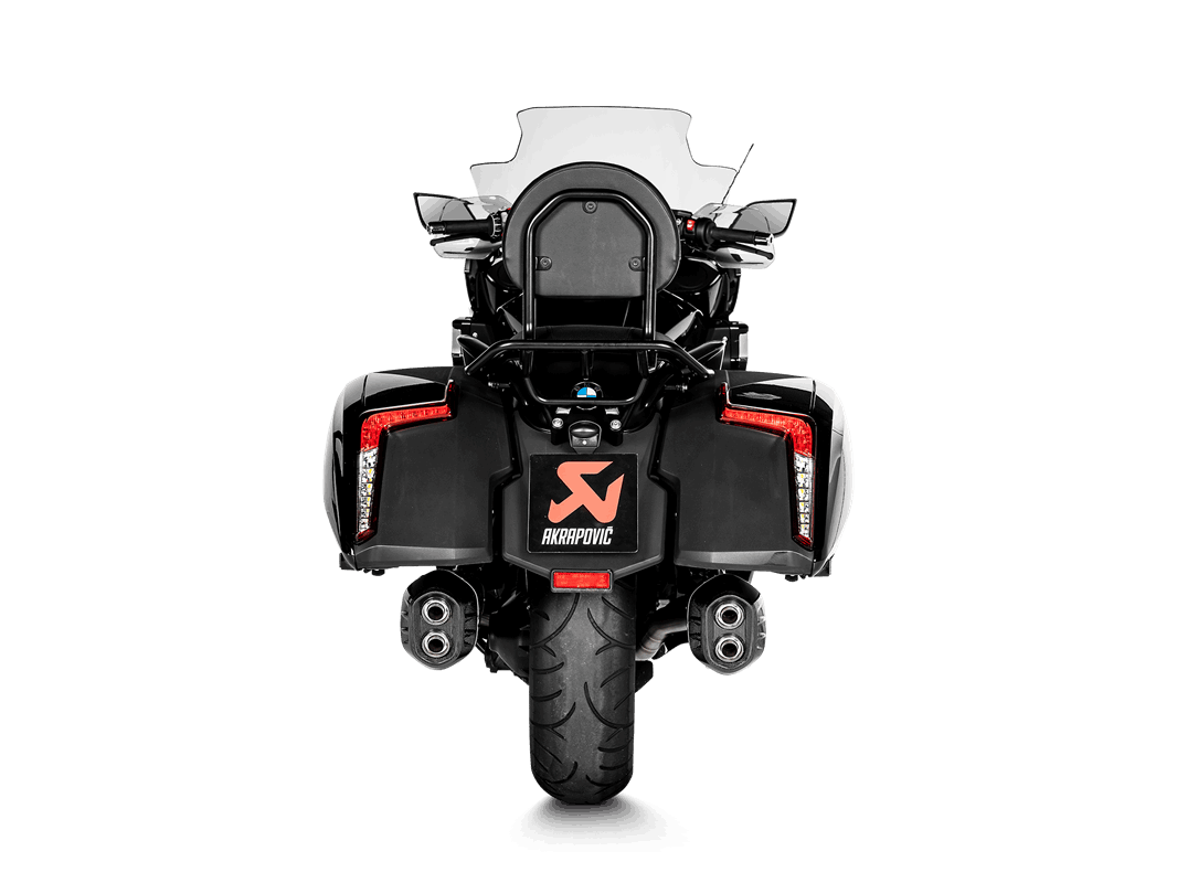 AKRAPOVIC S-B16SO3-HRAATBL Вихлопна система Slip-On Line (Titanium) BMW K 1600 B / Grand America 2017 - 2020 Photo-2