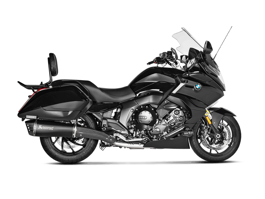 AKRAPOVIC S-B16SO3-HRAATBL Вихлопна система Slip-On Line (Titanium) BMW K 1600 B / Grand America 2017 - 2020 Photo-1