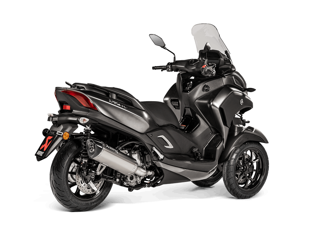 AKRAPOVIC S-Y3SO2-HRSS Вихлопна система Slip-On Line (SS) Yamaha Tricity 300 2020 - 2021 Photo-2