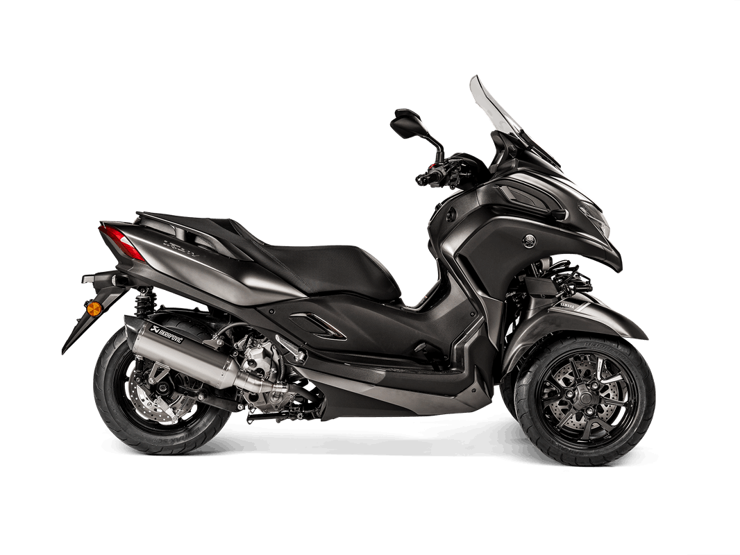 AKRAPOVIC S-Y3SO2-HRSS Вихлопна система Slip-On Line (SS) Yamaha Tricity 300 2020 - 2021 Photo-1
