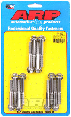 ARP 454-2003 Комплект болтів впускного колектора шестигранний нержавіюча сталь для FORD 351W Photo-0