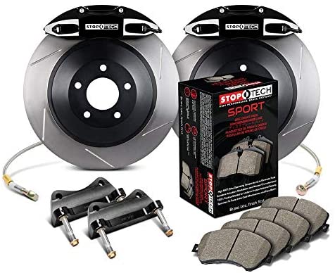 STOPTECH 82.J74.0058. 51 Гальмівна система задня BBK для TOYOTA LC200/LX570 (чорна) ST41 | 380X32 2015 Photo-0
