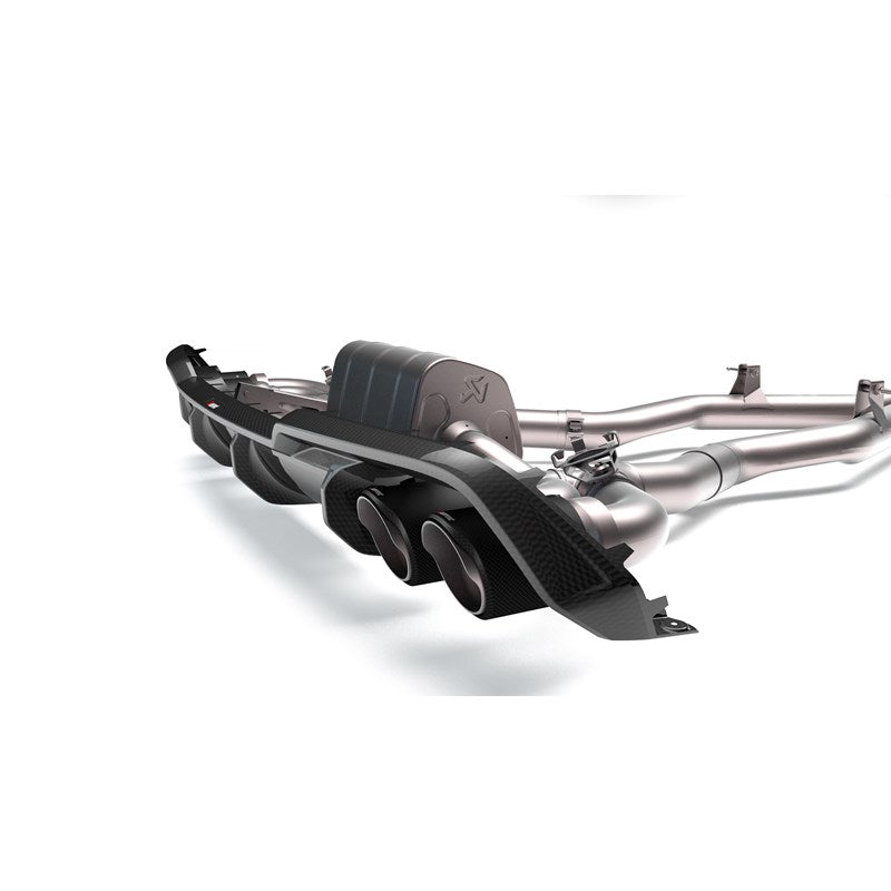 AKRAPOVIC DI-BM/CA/7/G Задній карбоновий дифузор (глянцевий) для BMW M8 / M8 Competition / M8 Gran Coupe (F91/F92/F93) 2020-2024 Photo-2