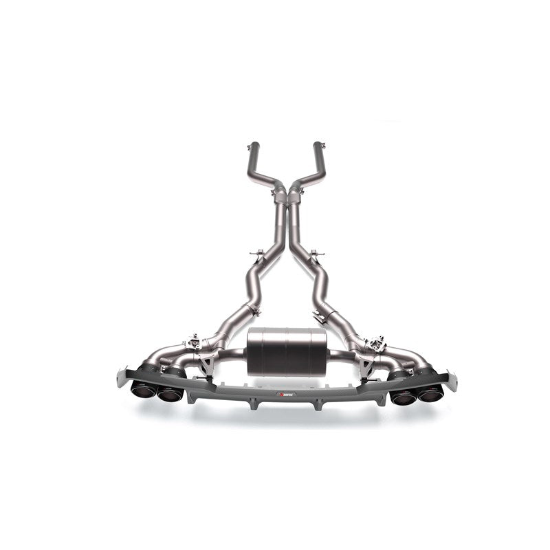 AKRAPOVIC S-BM/T/23 Вихлопна система Evolution Line (титан) для BMW M8 / M8 Competition (F91/F92) 2020-2024 Photo-1