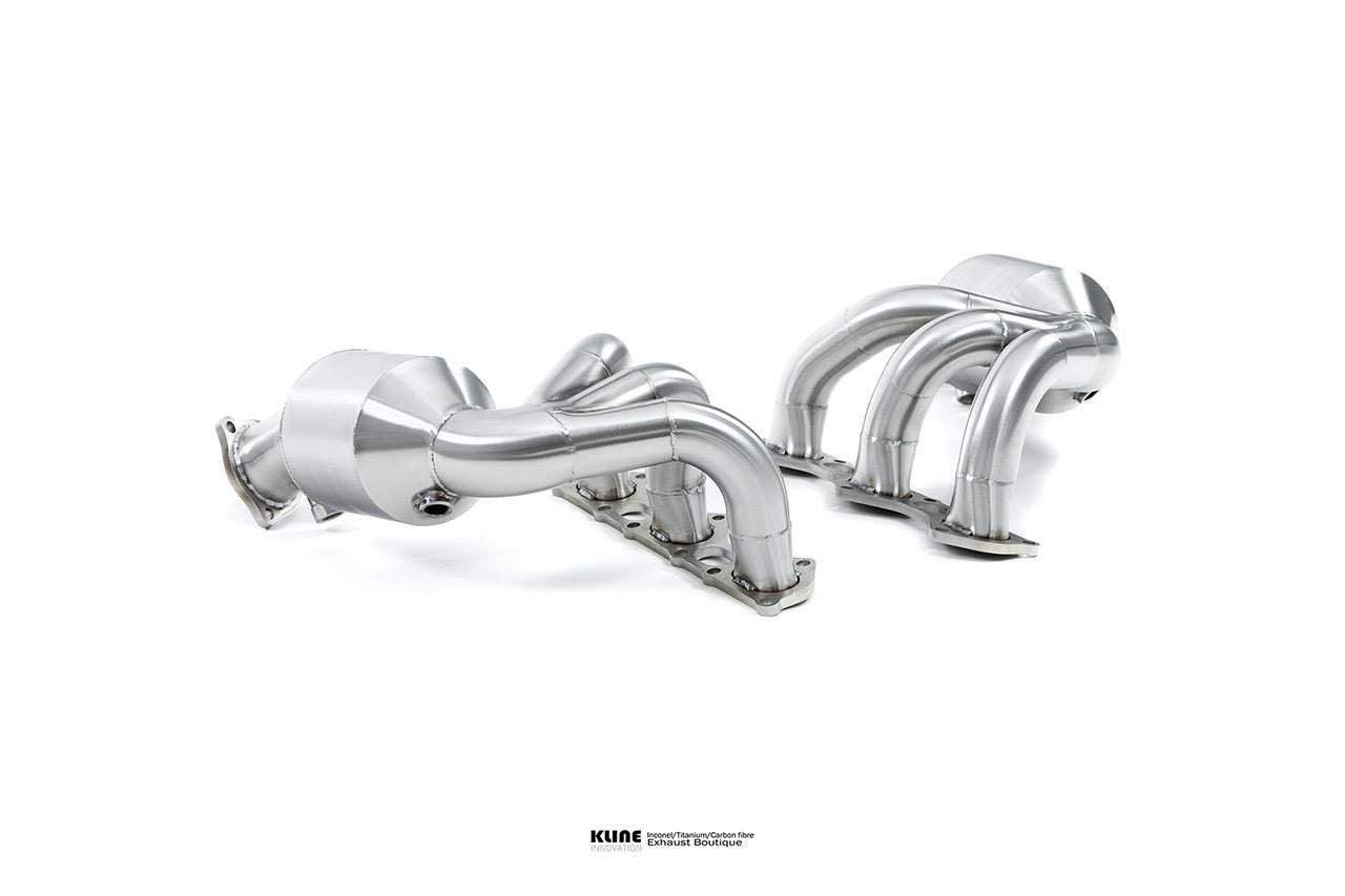 KLINE INNOVATION KL-POR-718CY-100-CS-SS Вихлопна труба нержавіюча сталь 100cell для PORSCHE 718/718S Photo-2