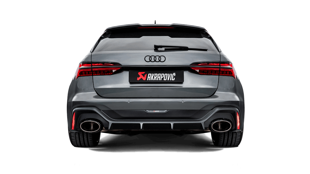 AKRAPOVIC S-AU/TI/15H Вихлопна система Evolution Line (Titanium) для AUDI RS6/RS7 C8 2020 Photo-2