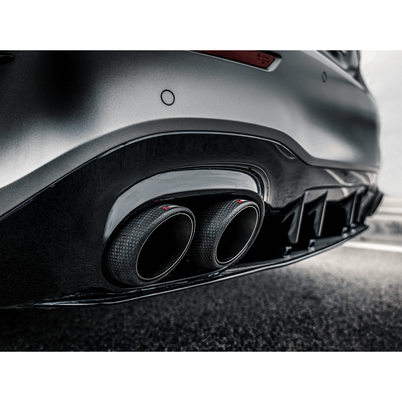 AKRAPOVIC S-ME/TI/11 Вихлопна система Slip-On Line (Titanium) для MERCEDES-AMG A35L (Z117) Photo-1