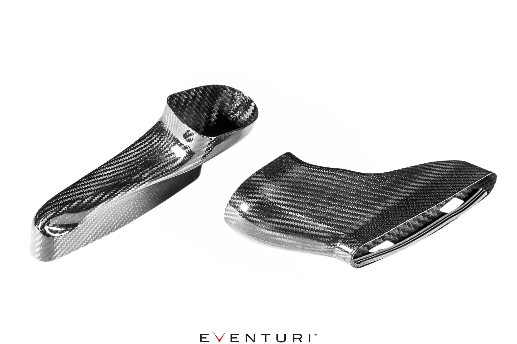 EVENTURI EVE-C63S-DCT Карбонові повітроводі для системи EVE-C63S-CF-INT (версія 1 з гумовими трубками) Photo-1