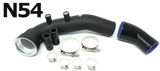 BMS BMSCharge_N54_E Aluminum Replacement Charge Pipe Upgrade for N54 E Chassis BMW N54 w/OEM DVs (Except 535) Photo-0