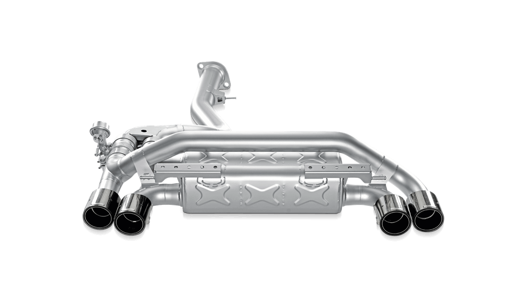 AKRAPOVIC M-BM/T/4H Задня частина вихлопної системи Slip-On BMW 1 Series M Coup? (E82) Photo-0