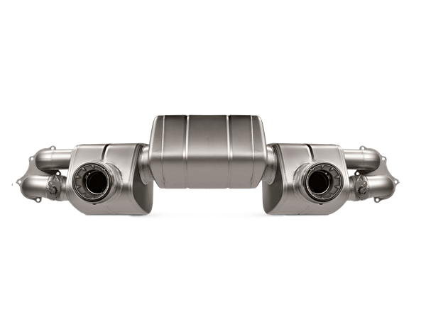 AKRAPOVIC S-PO/TI/18/1 Вихлопна система Slip-On Race Line (титан) для PORSCHE 718 Cayman GTS 4.0 / Boxster GTS 4.0 2020-2024 Photo-0