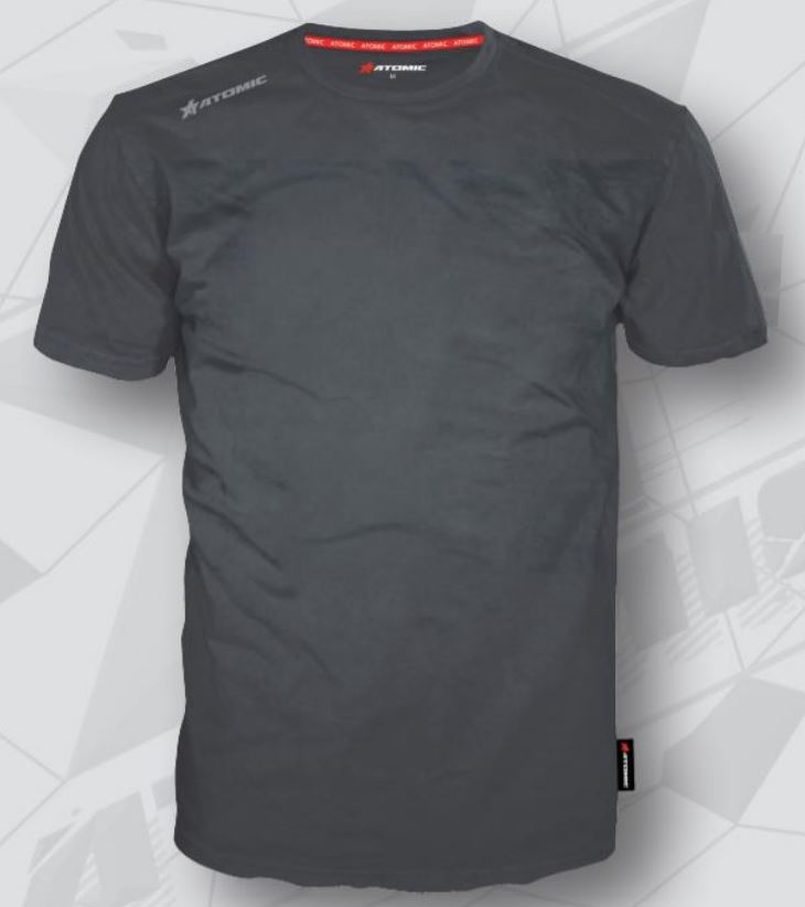 ATOMIC MOTORSPORT COLLECTION AMC-002-XL Футболка темно-сіра, розмір XL Photo-1
