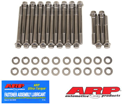 ARP 480-3600 Набір шестигранних болтів 7/16 дюйма з нержавіючої сталі для Oldsmobile 350-455 Photo-0