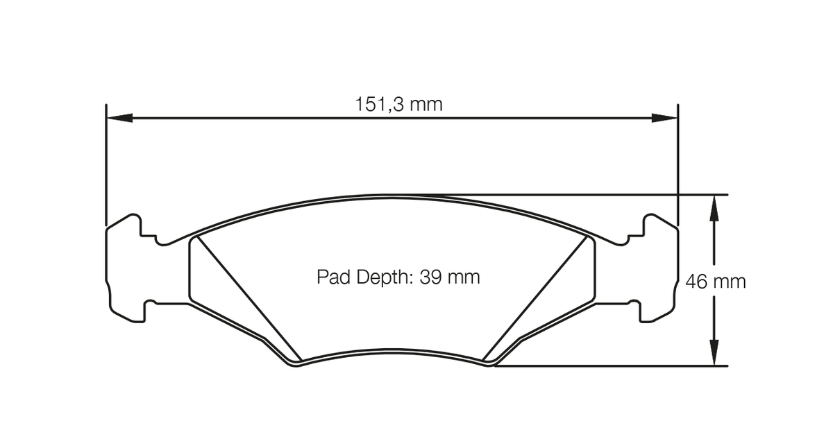 PAGID 4823-RS42 Колодки гальмівні RS42 Photo-0