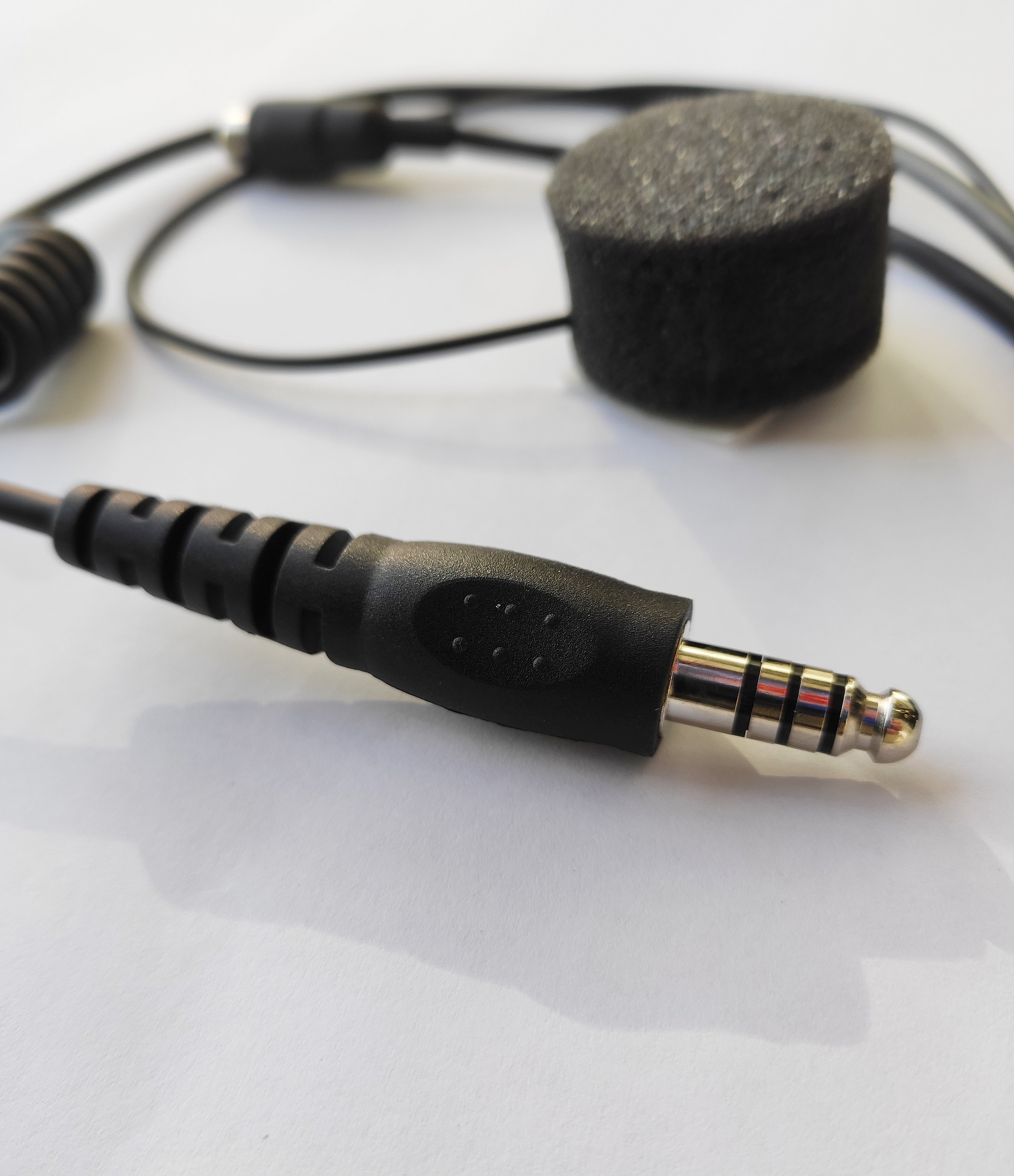 Zeronoise 6300011 гарнітура для закритого шолома, Nexus ( 4 PIN) - ТАТО, роз'єм RCA для навушників Photo-2