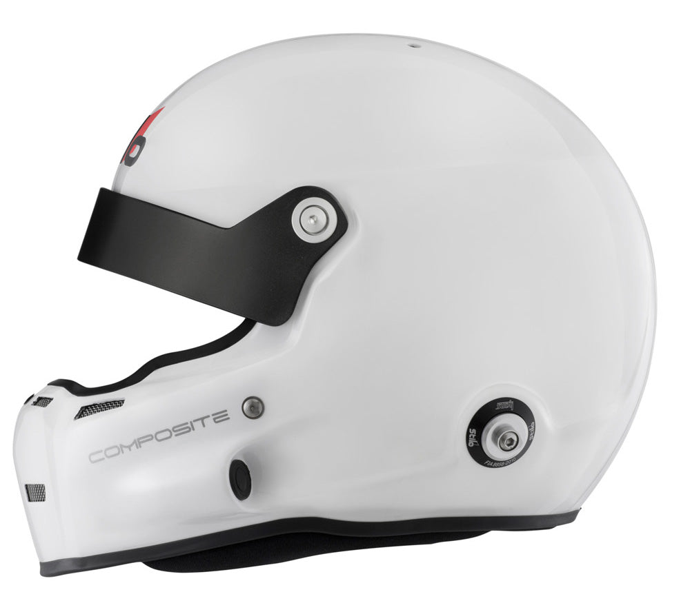STILO AA0701BG2T570101 Шолом закритий ST5R COMPOSITE, інтерком, SA2020 / FIA 8859-15, HANS, білий / чорний, р-р 57 Photo-1
