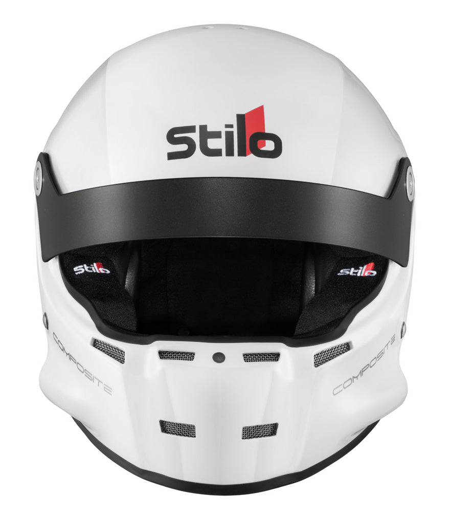STILO AA0701BG2T570101 Шолом закритий ST5R COMPOSITE, інтерком, SA2020 / FIA 8859-15, HANS, білий / чорний, р-р 57 Photo-0