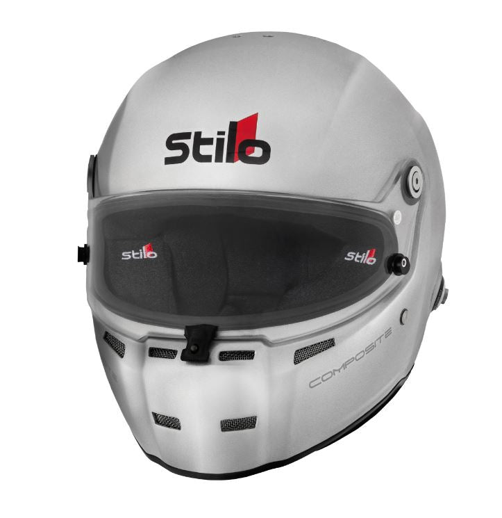 STILO AA0710AG2T61 Шолом закритий для автоспорту ST5FN COMPOSITE (HANS), Snell SA2020 / FIA 8859-15 сірий, р-р 61 Photo-0