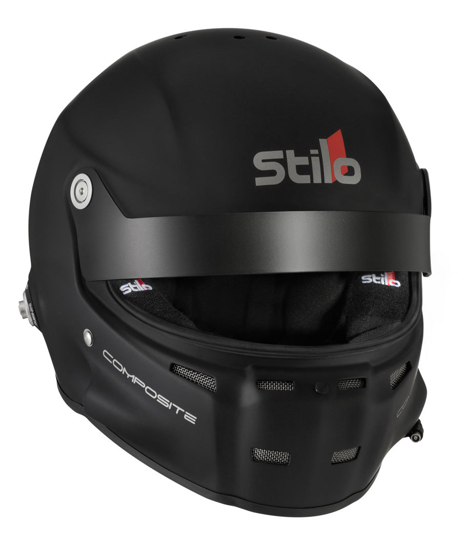 STILO AA0702CG2T630401 Шолом закритий ST5 GT COMPOSITE, вбудований мікрофон, HANS, SA2020 / FIA, чорний матовий, р-р 63 Photo-1