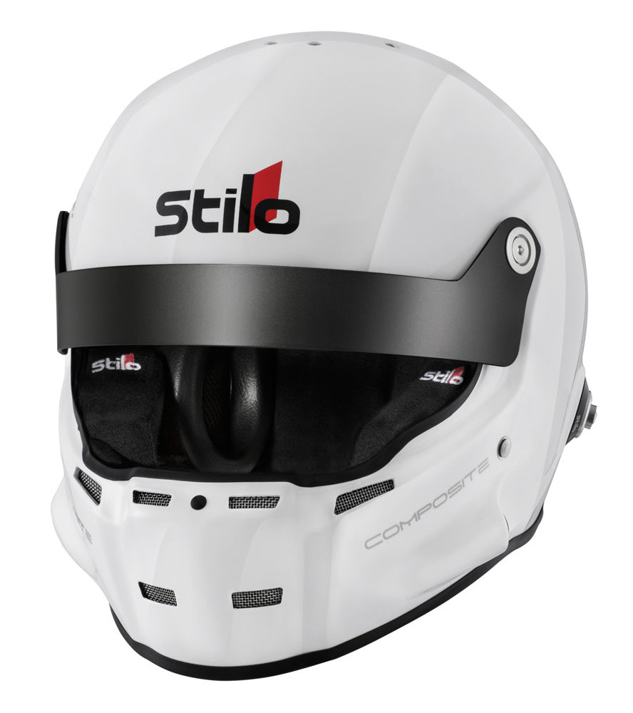 STILO AA0701BG2T540101 Шолом закритий ST5R COMPOSITE, інтерком, SA2020 / FIA 8859-15, HANS, білий / чорний, р-р 54 Photo-4