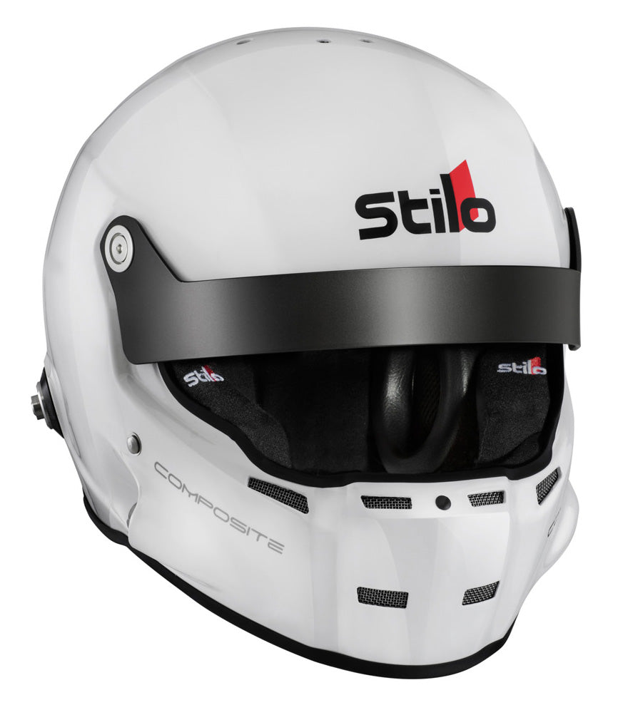 STILO AA0701BG2T600101 Шолом закритий ST5R COMPOSITE, інтерком, SA2020 / FIA 8859-15, HANS, білий / чорний, р-р 60 Photo-3