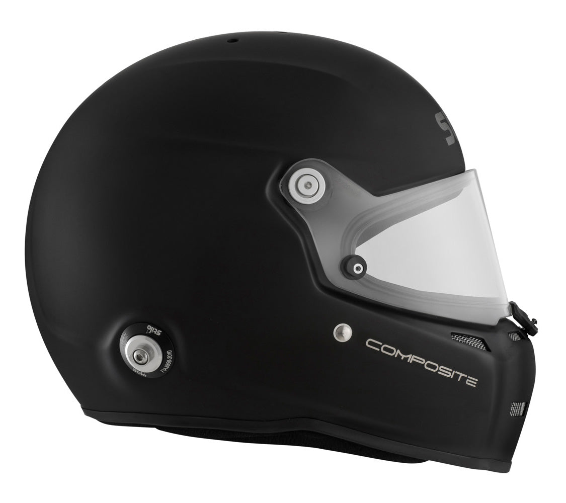 STILO AA0710AG2T600401 Шолом ST5FN COMPOSITE (HANS), Snell SA2020 / FIA 8859-15 чорний матовий, р-р 60 Photo-4