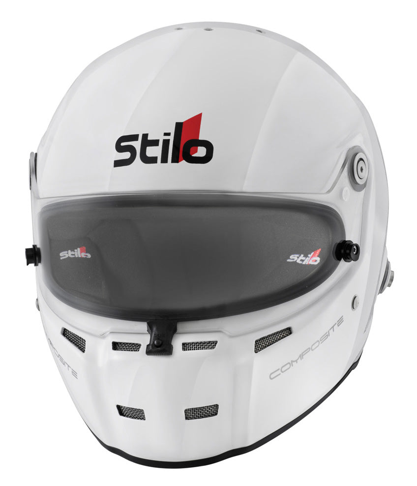 STILO AA0710AG2T600101 Шолом ST5FN COMPOSITE (HANS), Snell SA2020 / FIA 8859-15 білий / чорний, р-р 60 Photo-0