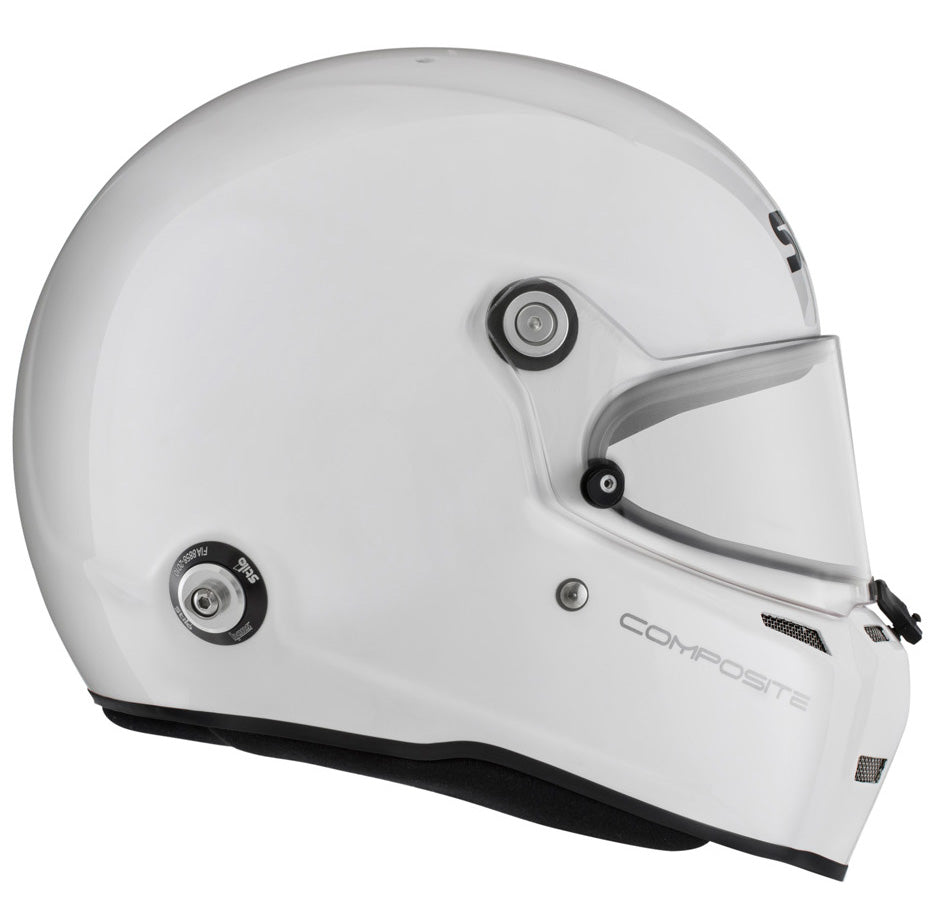 STILO AA0710AG2T540101 Шолом ST5FN COMPOSITE (HANS), Snell SA2020 / FIA 8859-15 білий / чорний, р-р 54 Photo-4