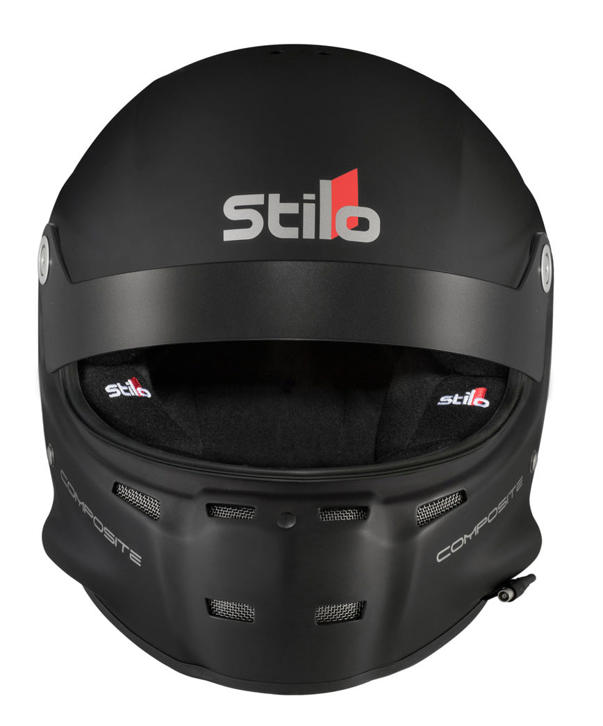 STILO AA0702CG2T540401 Шолом закритий ST5 GT COMPOSITE, вбудований мікрофон, HANS, SA2020 / FIA, чорний матовий, р-р 54 Photo-2