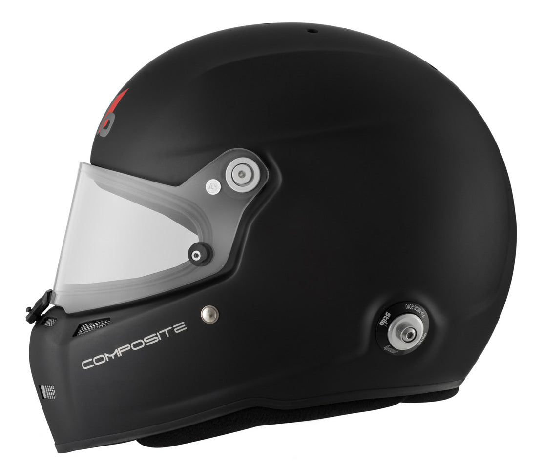 STILO AA0710AG2T540401 Шолом ST5FN COMPOSITE (HANS), Snell SA2020 / FIA 8859-15 чорний матовий, р-р 54 Photo-3