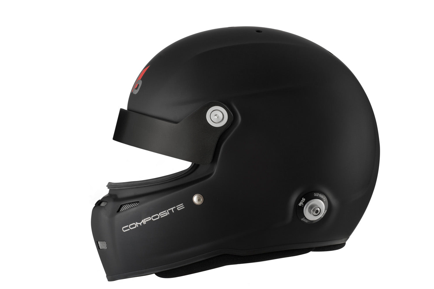 STILO AA0712AG2T640401 Шолом закритий для автоспорту ST5GT N COMPOSITE, HANS, SA2020 / FIA, чорний матовий, р-р 64 Photo-3