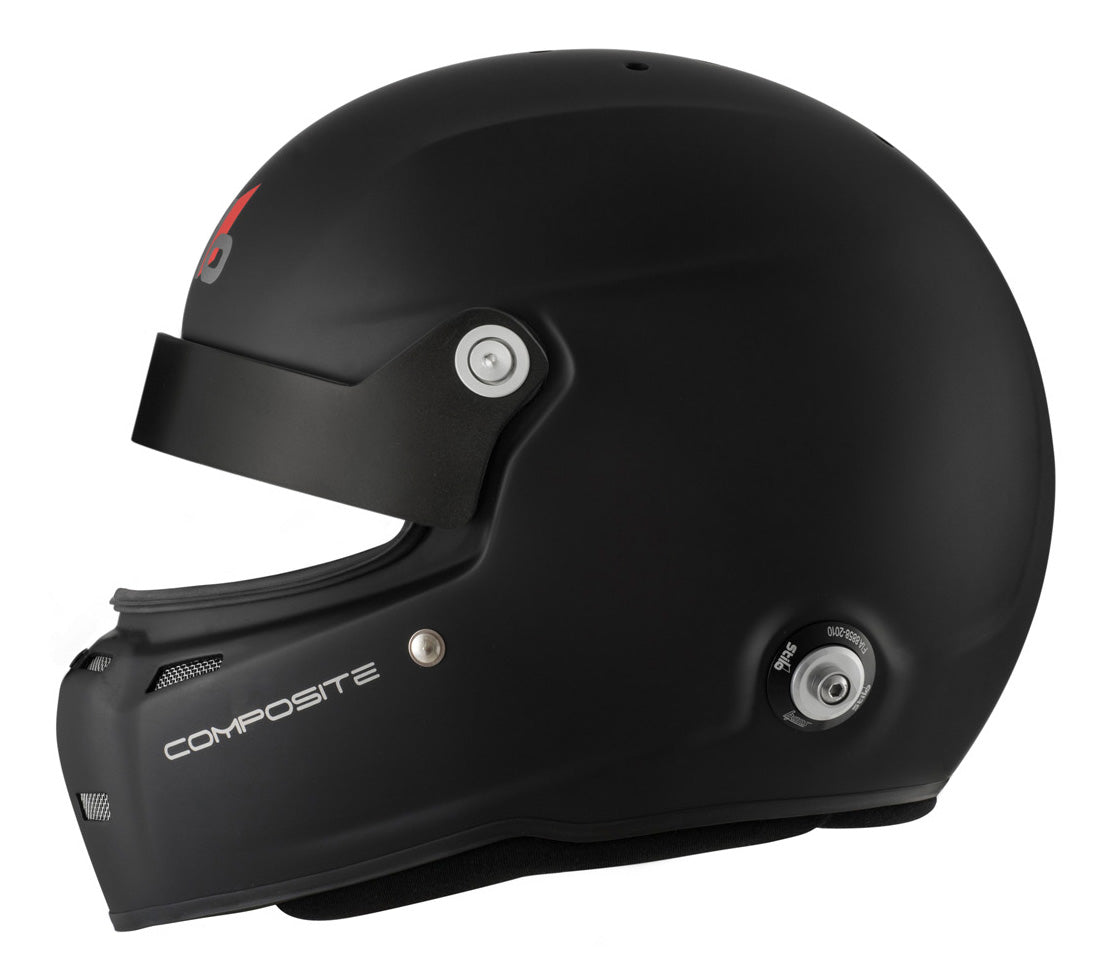 STILO AA0712AG2T570401 Шолом закритий для автоспорту ST5GT N COMPOSITE, HANS, SA2020 / FIA, чорний матовий, р-р 57 Photo-3