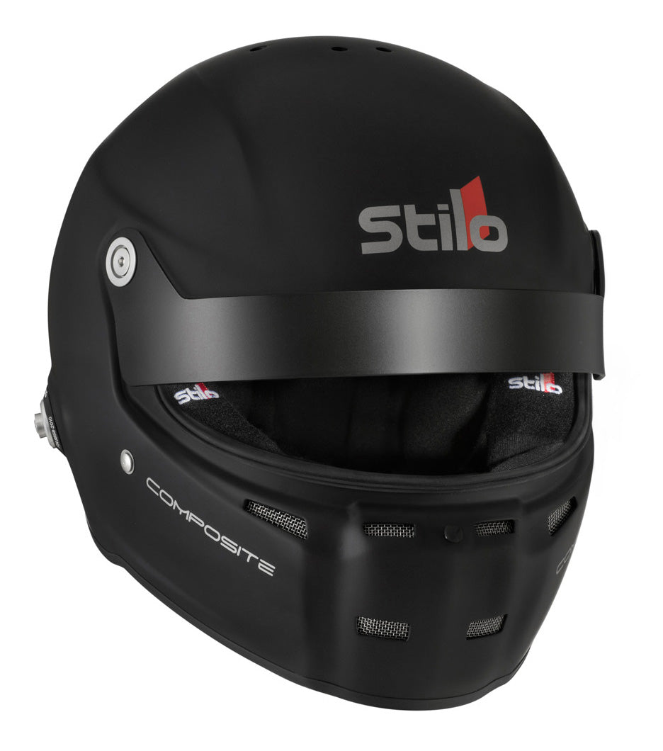 STILO AA0712AG2T570401 Шолом закритий для автоспорту ST5GT N COMPOSITE, HANS, SA2020 / FIA, чорний матовий, р-р 57 Photo-1