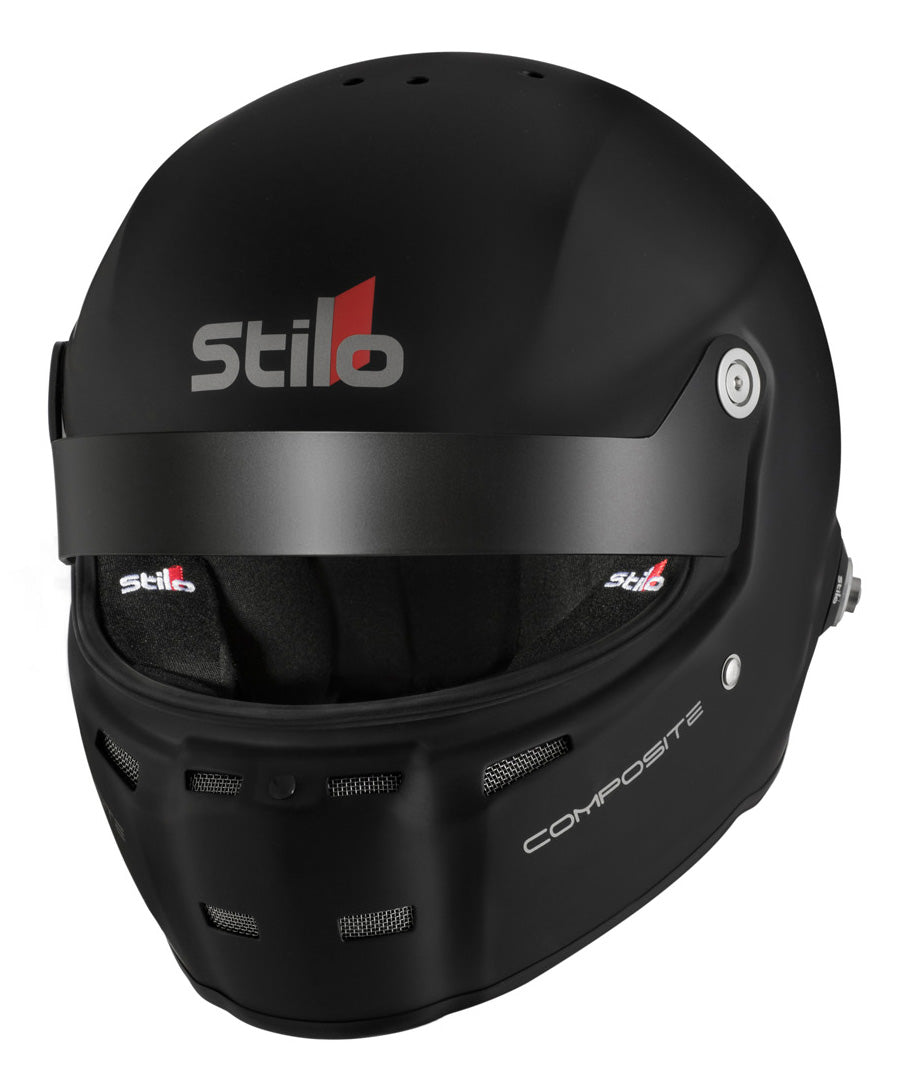 STILO AA0712AG2T570401 Шолом закритий для автоспорту ST5GT N COMPOSITE, HANS, SA2020 / FIA, чорний матовий, р-р 57 Photo-0
