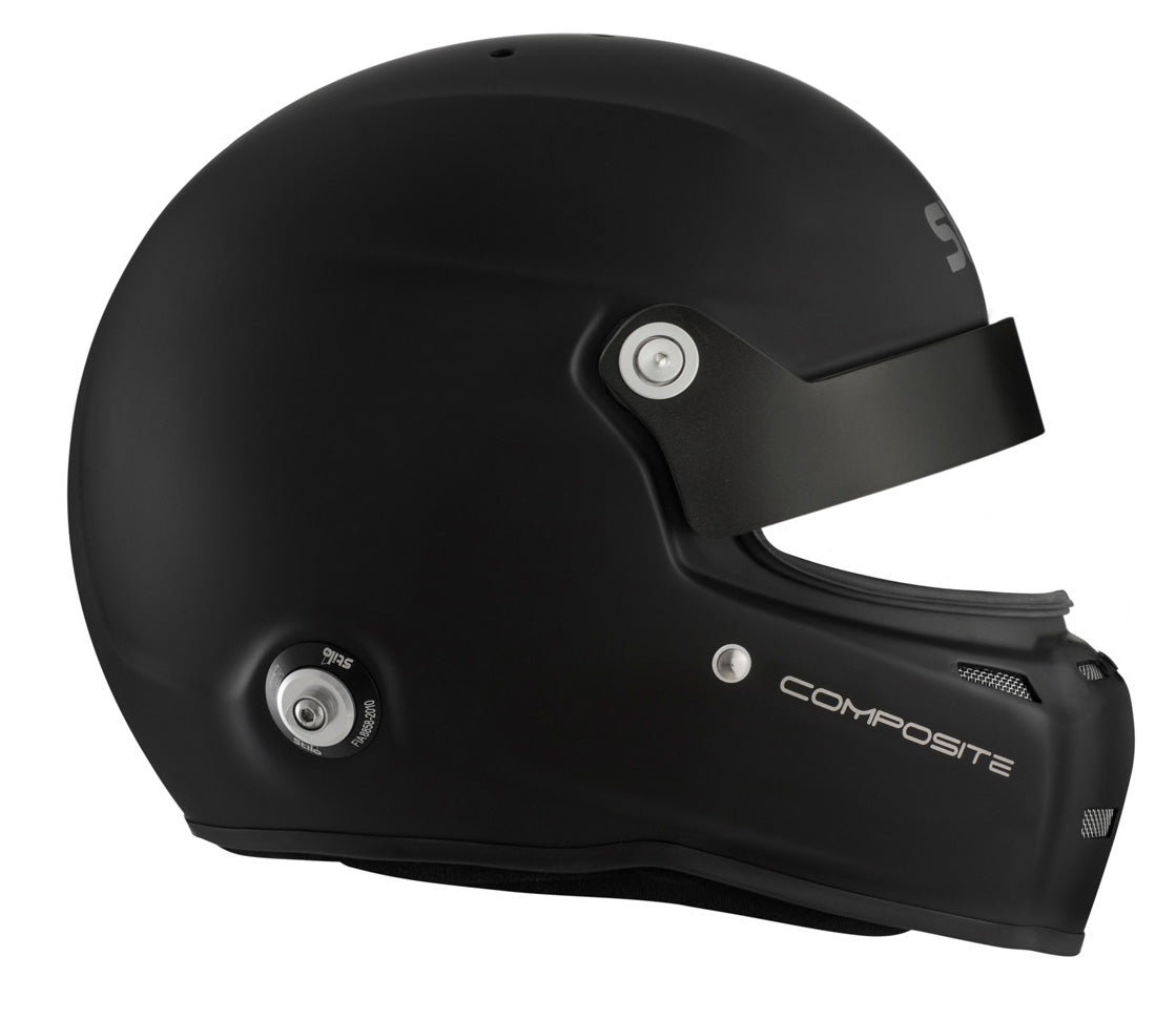 STILO AA0712AG2T570401 Шолом закритий для автоспорту ST5GT N COMPOSITE, HANS, SA2020 / FIA, чорний матовий, р-р 57 Photo-4