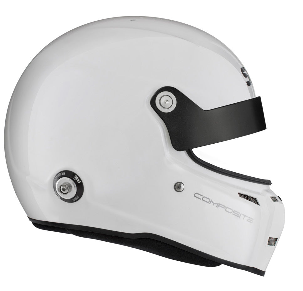 STILO AA0712AG2T540101 Шолом закритий для автоспорту ST5GT N COMPOSITE, HANS, SA2020 / FIA, білий / чорний, р-р 54 Photo-4